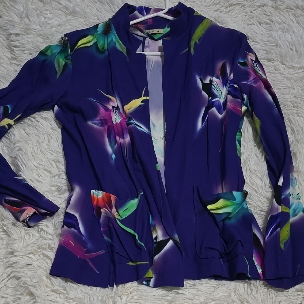 Etro Floral Women's Jacket - Purple